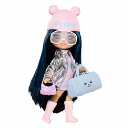 Barbie Extra Fly Doll, Mini doll, Female, 3 yr(s), Boy/Girl, 139 mm, Multicolour