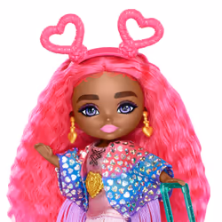 Barbie Extra Fly Doll, Mini doll, Female, 3 yr(s), Boy/Girl, 139 mm, Multicolour