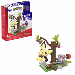 MEGA Pokémon Pichu's Forest Forage, Building set, 6 yr(s), Plastic, 84 pc(s), 440 g