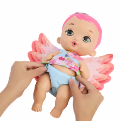 My Garden Baby FEED & CHANGE FLAMINGO BABY