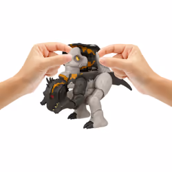 Jurassic World FIERCE CHANGERS MASSIVE STRETCH Giganotosaurus & Nasutoceratops