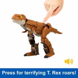 Jurassic World FIERCE CHANGERS CHASE 'N ROAR TYRANNOSAURUS REX - Additional view 7