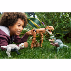 Jurassic World FIERCE CHANGERS CHASE 'N ROAR TYRANNOSAURUS REX - Additional view 8