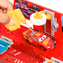 Disney Pixar Cars Disney and Pixar Cars Color Changers Mobile Paint Shop Mack Playset with 1 Toy Car & Accessories - Additional view 4