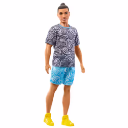 Barbie Fashionistas Doll, Fashion doll, Male, 3 yr(s), Boy/Girl, 300 mm, Multicolour