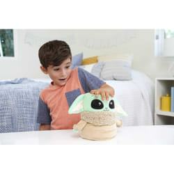 Star Wars Jumping Grogu Plush Toy with Jumping Action and Sounds