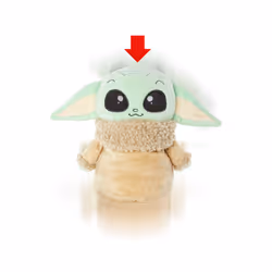 Star Wars Jumping Grogu Plush Toy with Jumping Action and Sounds