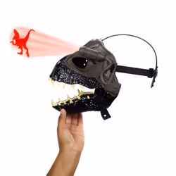 Jurassic World TRACK 'N ROAR INDORAPTOR MASK, Child, Face mask, 4 yr(s), Animal, 1 pc(s)
