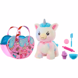 Barbie Stuffed Animals  Unicorn Toys  Plush Unicorn with Dessert-Theme