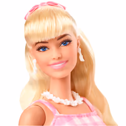 Barbie Signature The Movie Collectible Doll, Margot Robbie as in Pink Gingham Dress