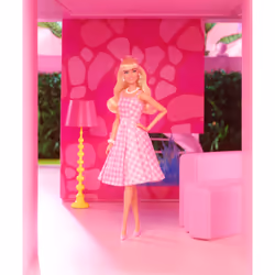 Barbie Signature The Movie Collectible Doll, Margot Robbie as in Pink Gingham Dress - Additional view 7