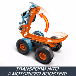 Hot Wheels Monster Trucks HW TRANSFORMING RHINOMITE RC Vehicle - Additional view 7