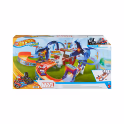 Hot Wheels Racer Verse RacerVerse Spider-Man’s Web-Slinging Speedway Track Set with 2 Racers - Additional view 6