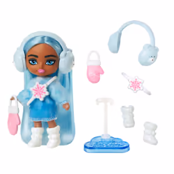 Barbie Extra Fly Mini-Minis Doll, Mini doll, Female, 3 yr(s), Boy/Girl, 82.7 mm, Multicolour