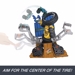 Hot Wheels Monster Trucks ARENA SMASHERS MEGA-WREX VS CRUSHZILLA TAKEDOWN Playset - Additional view 7