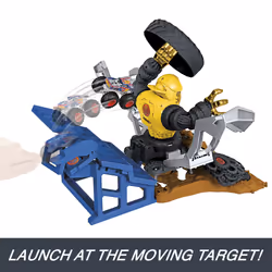 Hot Wheels Monster Trucks ARENA SMASHERS MEGA-WREX VS CRUSHZILLA TAKEDOWN Playset - Additional view 8
