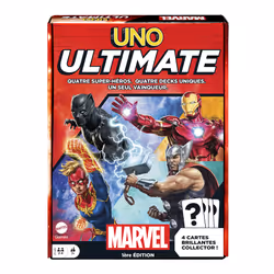 Games UNO Ultimate Marvel, Card Game, Shedding, 7 yr(s)