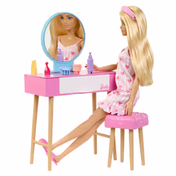 Barbie Bedroom Playset & Doll