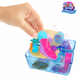 Polly Pocket SPARKLE COVE ADVENTURE ISLAND TREASURE CHEST