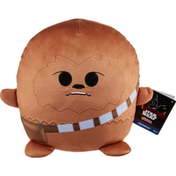 Mattel Star Wars Cuutopia Plush Figure  10-inch Chewbacca Soft Rounded Pillow Doll  Collectible Toy Inspired by the Wookiee Character