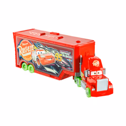 Disney Pixar Cars Disney and Pixar Cars Glow Racers Transforming Mack Playset, Play vehicle track, 3 yr(s), Plastic, Red
