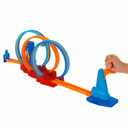 Hot Wheels Action Ultra Hots Loop Madness, Vehicle & track set, 4 yr(s), Plastic, Multicolour