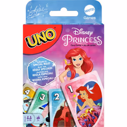 Mattel Games UNO Disney Princess The Little Mermaid Card Game for Fami