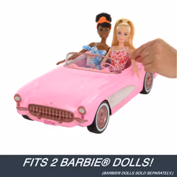 Hot Wheels R/C RC Barbie Corvette, Remote Control Corvette from Barbie The Movie - Additional view 8