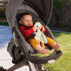 Fisher-Price Fisher Price Snuggle Up Goose Baby Sensory Toy, Plush Toy with Jingles for Newborns - Additional view 4