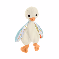 Fisher-Price Fisher Price Snuggle Up Goose Baby Sensory Toy, Plush Toy with Jingles for Newborns - Additional view 6