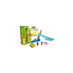 Little People Toy Garage, Car garage with Toy Car, Toddler Toys with Smart Stages Content, Light-Up Learning Garage, UK