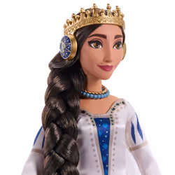 Disney Wish Queen Amaya of Rosas Fashion Doll, Posable Doll in Removable Outfit & Shoes with Accessories, HRC11