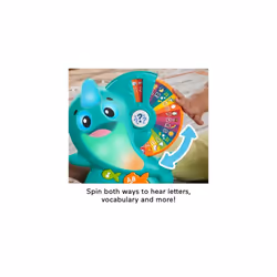 Linkimals Musical Learning Toy for Toddlers with Interactive Lights Music and Educational Games, Learning Narwhal, UK English Version, HRC55
