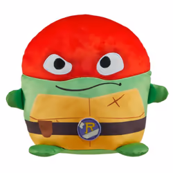 Mattel Teenage Mutant Ninja Turtles: Mutant Mayhem Plush Toys Cuutopia 10 Inch Rounded Raphael Kawaii-Style Plush Red Maske ...
