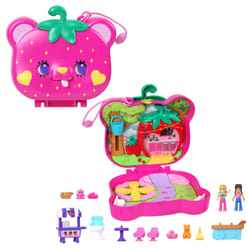 Polly Pocket STRAW-BEARY PATCH Compact