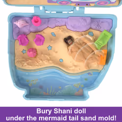 Polly Pocket SEASIDE PUPPY RIDE Compact