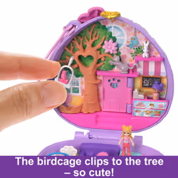 Polly Pocket Hedgehog Coffee Shop Compact