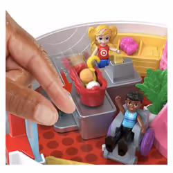 Target Polly Exclusive Playset with Bullseye Figure and Accessories