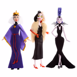 Disney Villains Doll 3-Pack, Fashion doll, Female, 4 yr(s), Girl, 300 mm, Multicolour