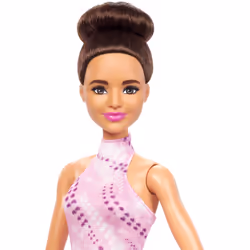 Barbie Careers Figure Skater Doll & Accessories, Brunette in Removable Skate Outfit with Trophy