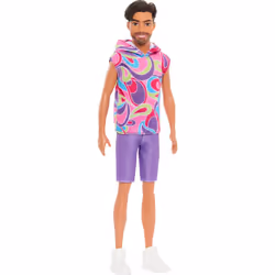 Barbie Fashionistas 65th Anniversary Ken Doll, 1991 Totally Hair Look, Fashion doll, Male, 3 yr(s), Girl, Multicolour