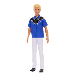 Barbie Fashionistas 65th Anniversary Blonde Ken Doll, Western Look