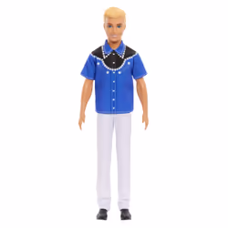 Barbie Fashionistas 65th Anniversary Blonde Ken Doll, Western Look