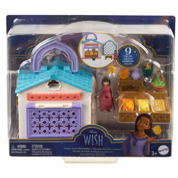 Disney Wish Dahlia's Rosas Marketplace Playset, Shopping, 3 yr(s), Multicolour, Plastic
