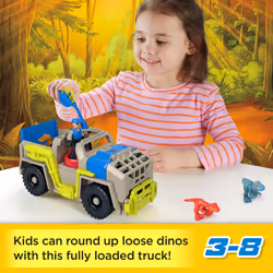 Fisher-Price Imaginext Jurassic World Track & Transport Dino Truck