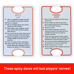 UNO Dare Adults Only, UK English Version, Card Game for Game Night, Travel, Camping & Party, HRL30