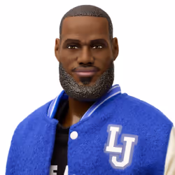 Barbie Signature LeBron James Kenbassadors Doll Collectible with Varsity Jacket Outfit & Accessories