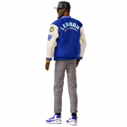 Barbie Signature LeBron James Kenbassadors Doll Collectible with Varsity Jacket Outfit & Accessories - Additional view 4