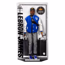 Barbie Signature LeBron James Kenbassadors Doll Collectible with Varsity Jacket Outfit & Accessories - Additional view 6