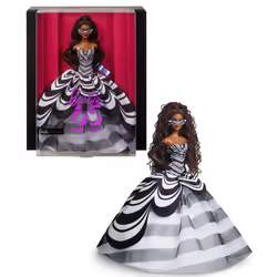 Barbie Blue Sapphire Anniversary Doll, Fashion doll, Female, 3 yr(s), Boy/Girl, Multicolour